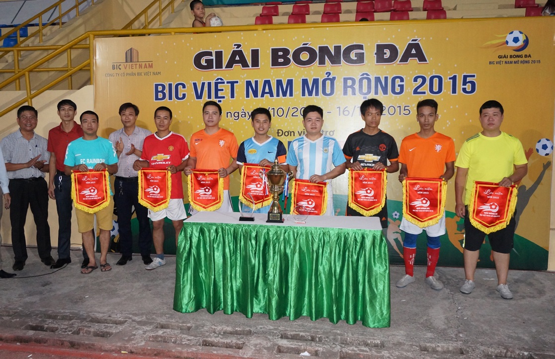 Giải bóng đá BIC Việt Nam mở rộng 2015 thành công tốt đẹp